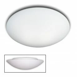 Deckenleuchte VALOR - Opalglas - weiß-matt - Ø 34 cm