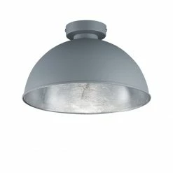 Deckenlampe - grau-silber - 1-flammig