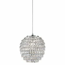 Pendelleuchte - chrom