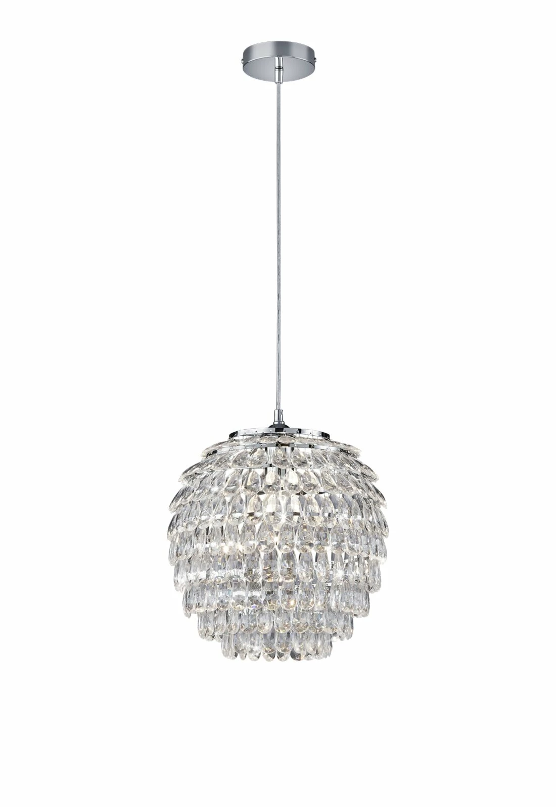 Pendelleuchte - chrom