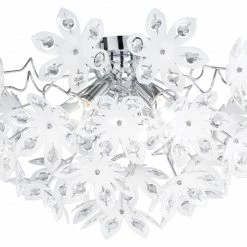 Deckenleuchte - chrom - 3-flammig