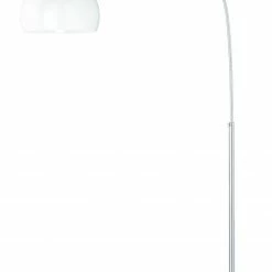 Stehlampe - Chrom - Marmorfuß