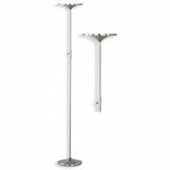 LED-Deckenfluter - Nickel matt - dimmbar