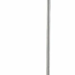 Stehlampe - Nickel matt - 165 cm Höhe