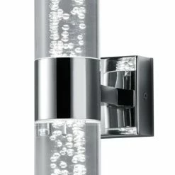 LED-Badleuchte - Chrom