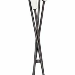 Tischleuchte - braun-antik