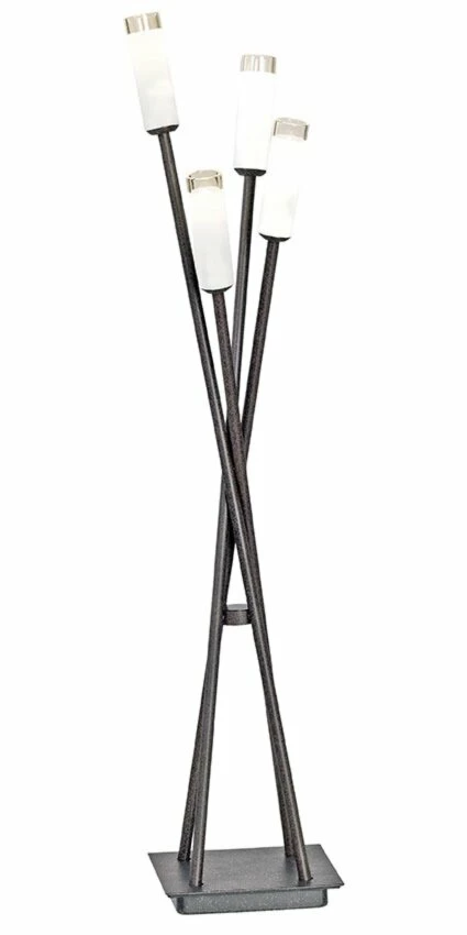 Tischleuchte - braun-antik