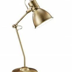 Schreibtischlampe - Altmessing - 45 cm Höhe