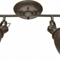 Deckenstrahler - rostfarben - 4-flammig