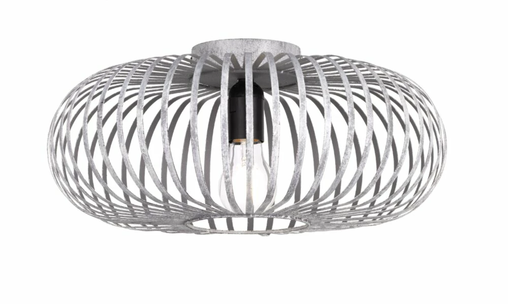 Deckenleuchte - grau-antik - 1-flammig