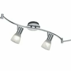 LED-Deckenleuchte - Nickel-matt - 180 cm breit