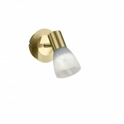 LED-Spot - Messing-matt