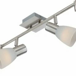 LED-Strahler - nickel-matt - 6-flammig
