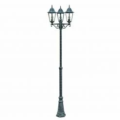 Kandelaber NORDERNEY - grün - Aluminium - 220 cm hoch