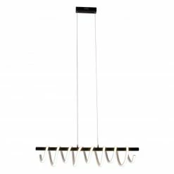 LED Pendelleuchte - schwarz - dimmbar