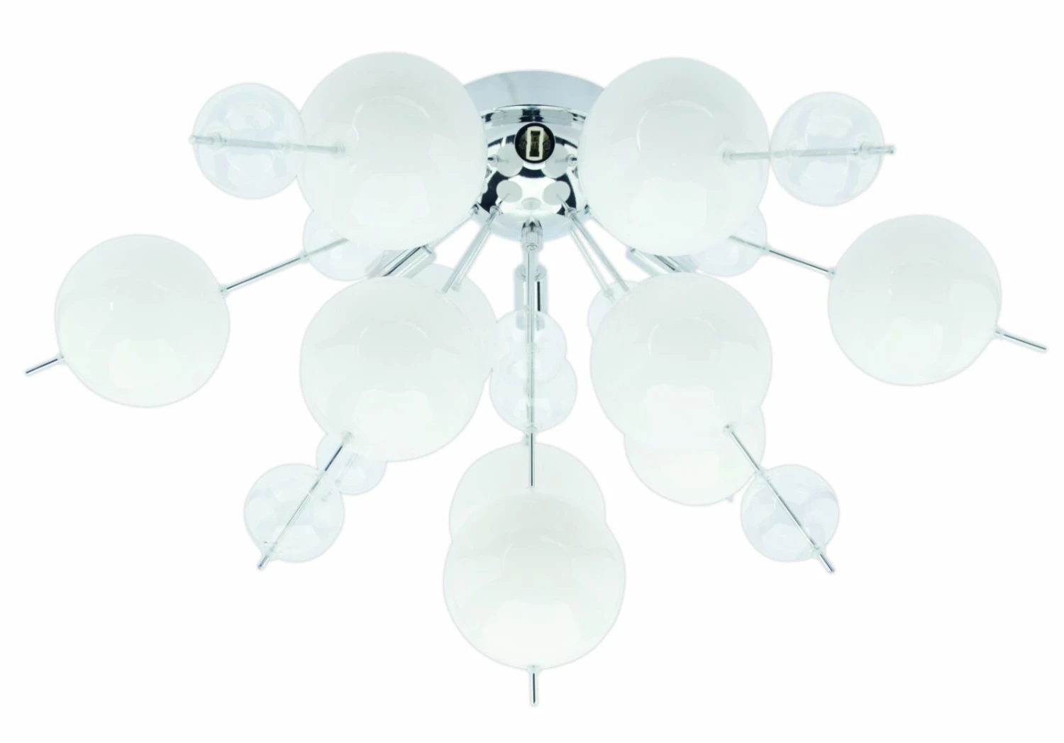 Deckenleuchte - weiß - Ø 57 cm – Bild 2