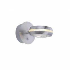 Wandleuchte - Nickel matt - dimmbar