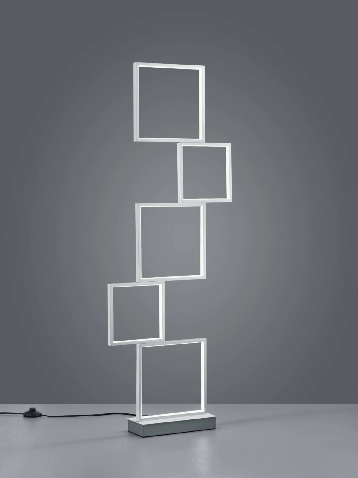 Stehleuchte - Aluminium gebürstet - dimmbar – Bild 2