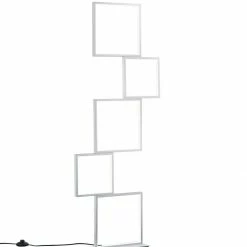 Stehleuchte - Aluminium gebürstet - dimmbar