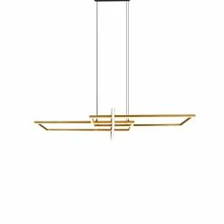 Pendelleuchte - Messing matt - dimmbar