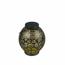 Solar-Tischleuchte - kupfer-antik - 39 cm hoch