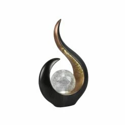 Solar-Tischleuchte - anthrazit - 34 cm hoch