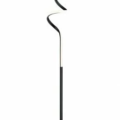 LED-Stehleuchte - schwarz matt - dimmbar