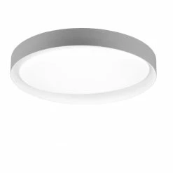 Deckenleuchte - grau-weiß - dimmbar