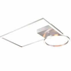 Deckenleuchte - Aluminium gebürstet - schwenkbar