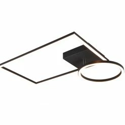 Deckenleuchte - schwarz matt - schwenkbar