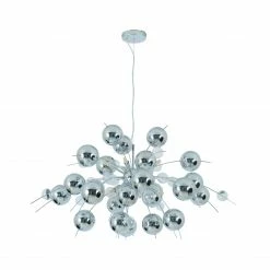 Pendelleuchte EXPLOSION - chrome - Ø ca. 98 cm