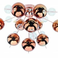 Deckenleuchte EXPLOSION - kupfer - Ø ca. 57 cm