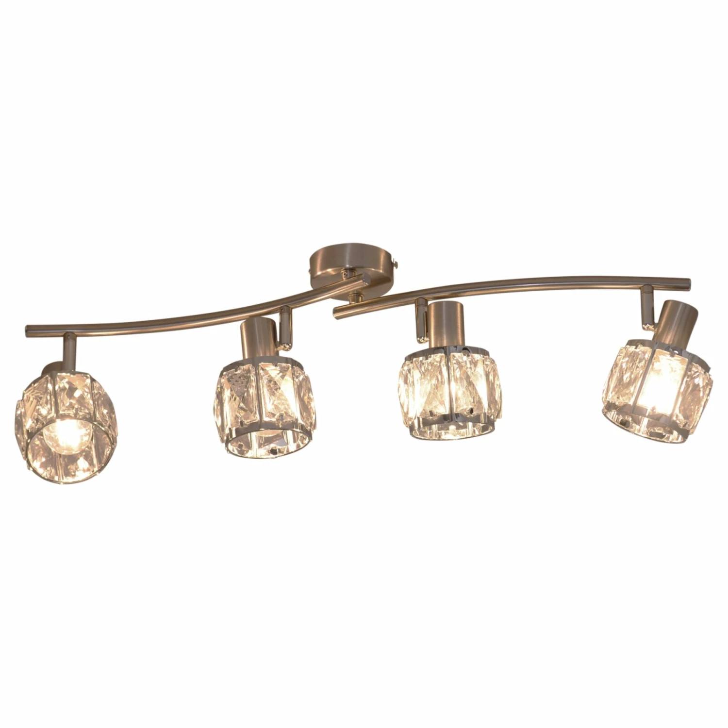 LED-Deckenstrahler JOSEFA - Stahl blank - 4 Spots – Bild 2