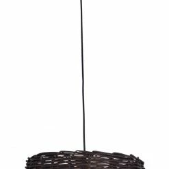 Korb-Pendelleuchte BASKET - braun - Ø 38 cm