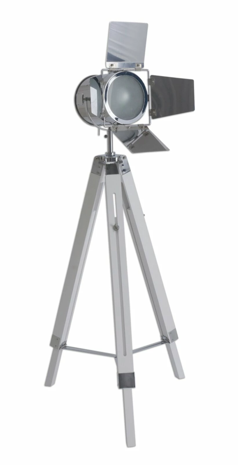 Stehleuchte HOLLY - weiß - höhenverstellbar