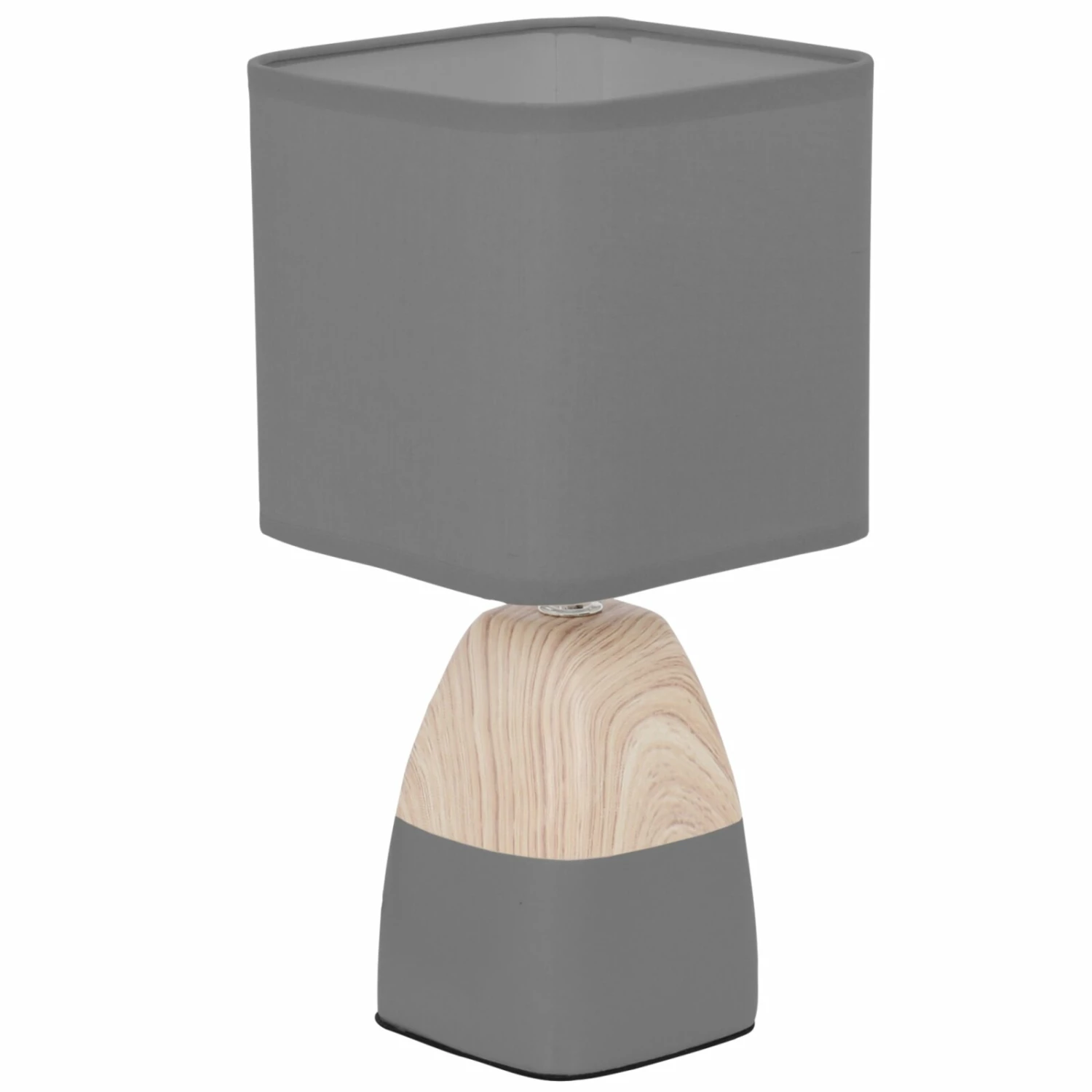 Tischleuchte CREMONA - braun - Keramik - 31 cm