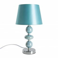 Tischleuchte ARAGA - türkis - 36 cm