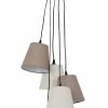 Pendelleuchte BOHO - beige - 5-flammig