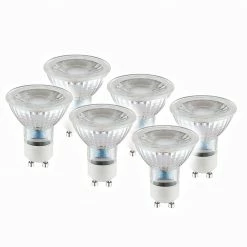 6er-Set LED-Leuchtmittel MARLA - GU10 - 5W - warmweiß