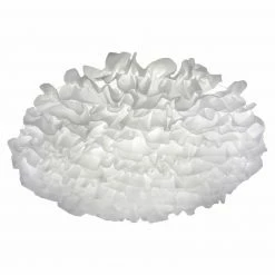 LED-Deckenleuchte - weiß - Stoffschirm - SmartHome - Ø 75 cm