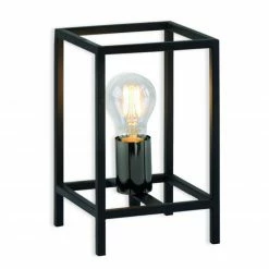 Tischleuchte - schwarz - 23,5 cm