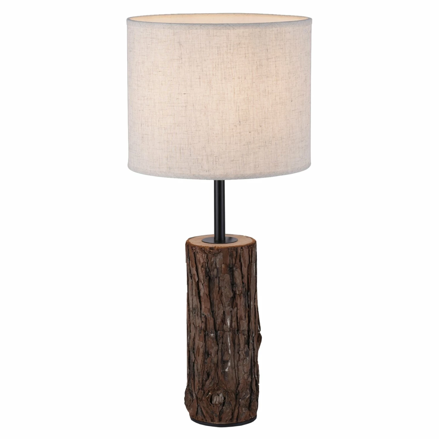 Tischleuchte - Holz-natur - 50 cm hoch