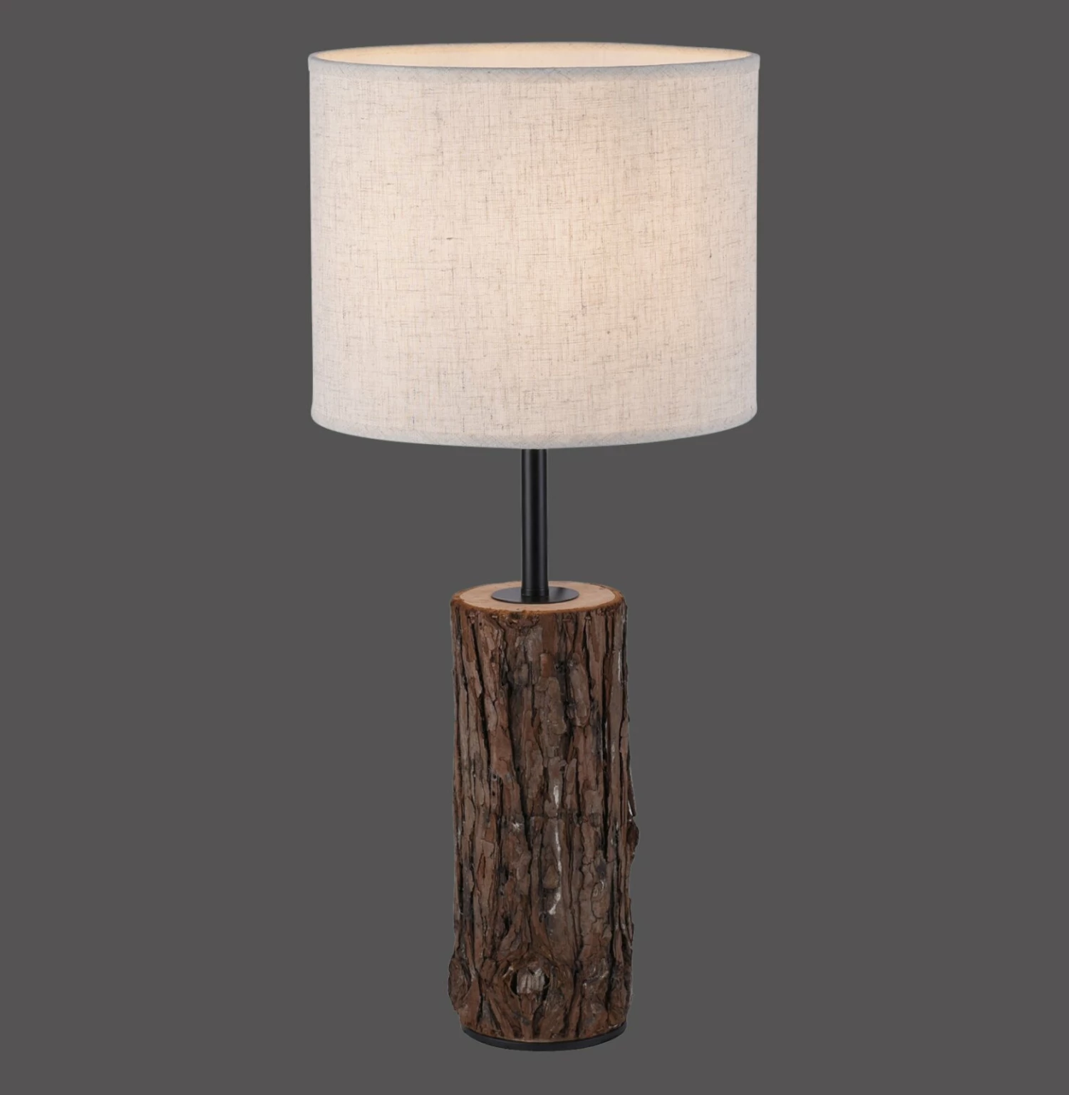 Tischleuchte - Holz-natur - 50 cm hoch – Bild 2