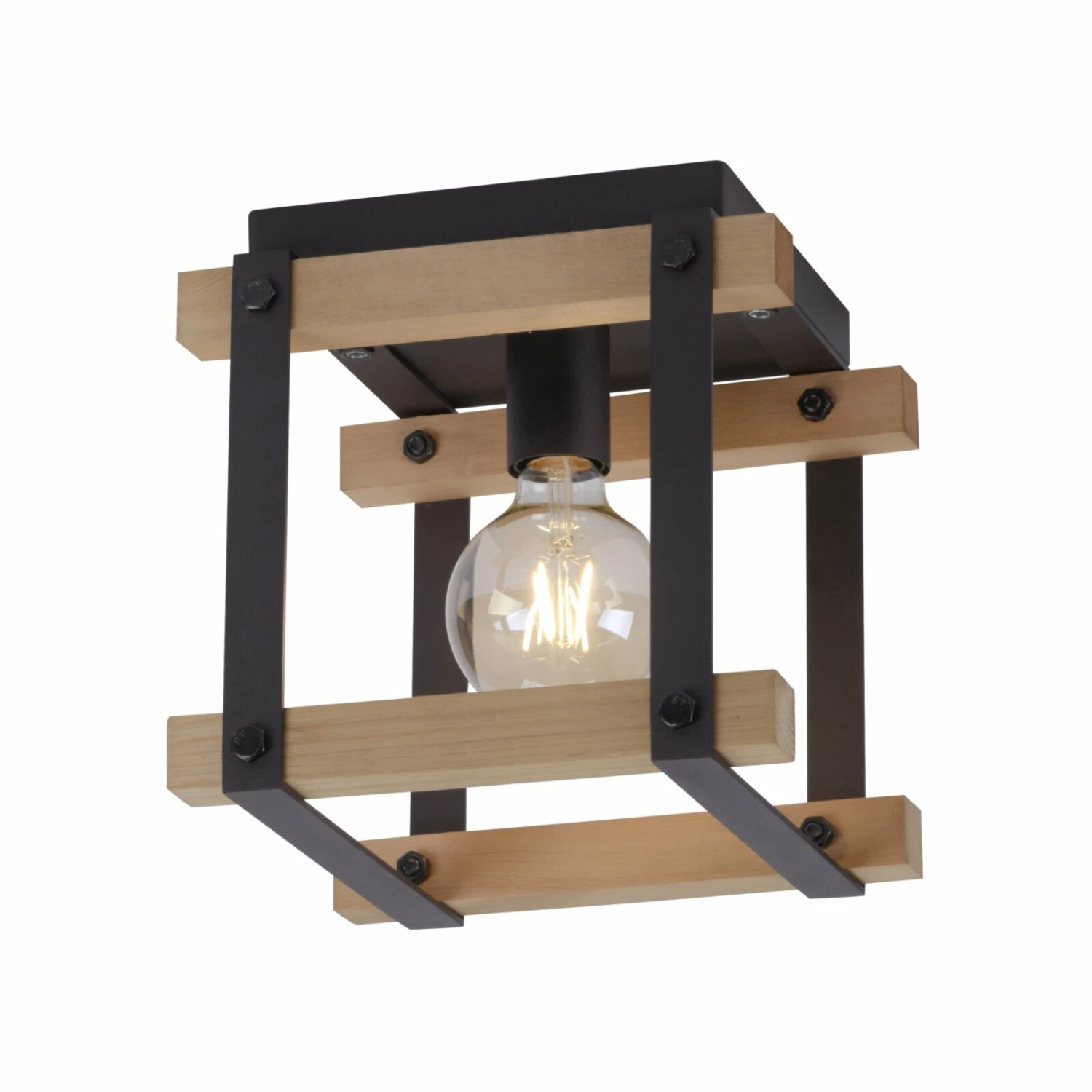 Deckenlampe - holz-natur - 25 cm hoch