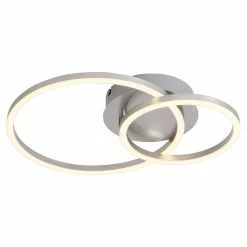 Deckenleuchte - stahlfarben - dreh-/schwenkbar