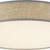 LED-Deckenleuchte - grau - Ø 40 cm - 24 Watt