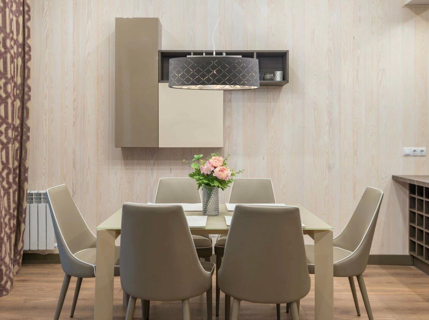 Pendelleuchte - grau - 3-flammig - 65 cm – Bild 2