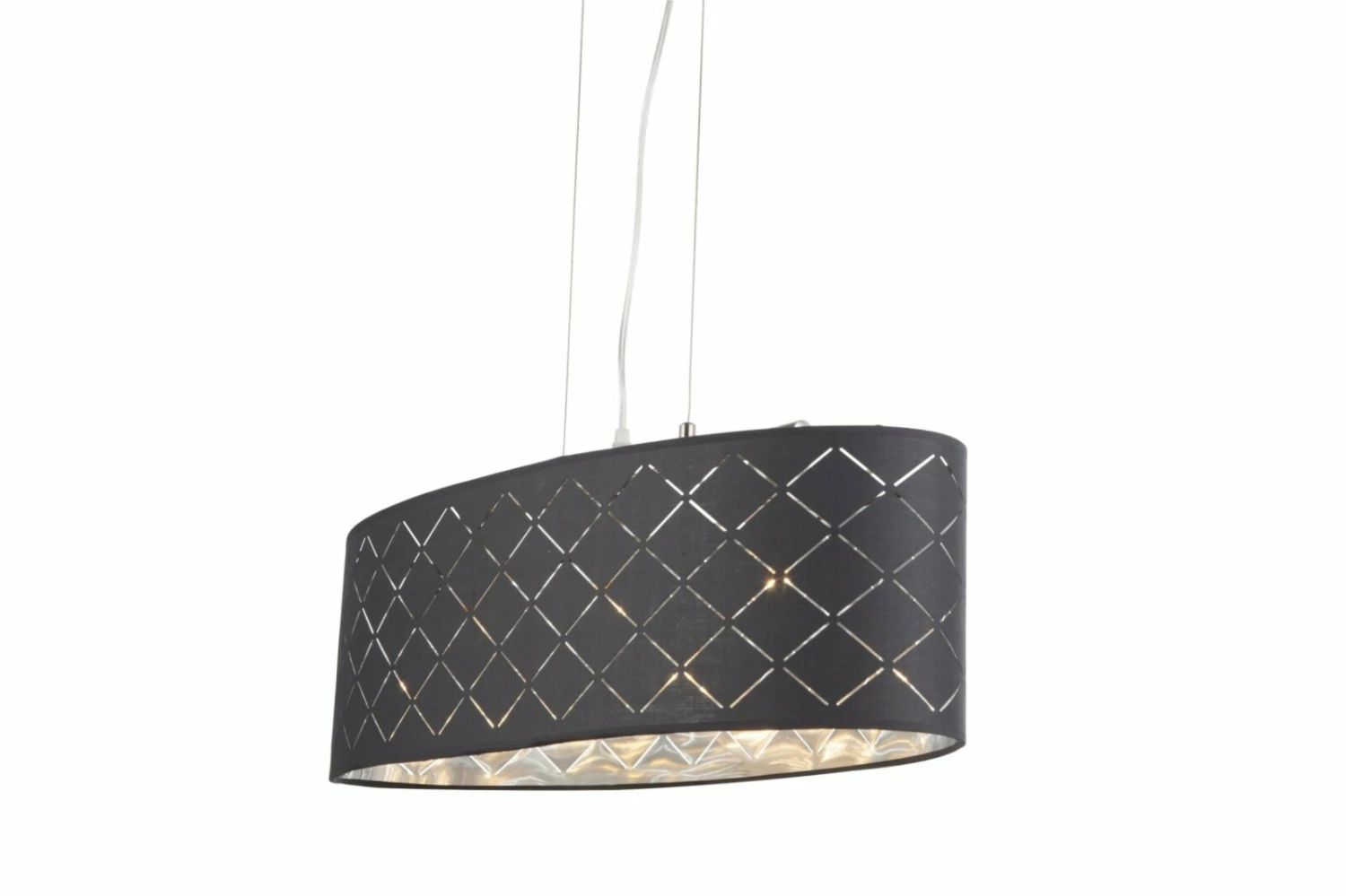 Pendelleuchte - grau - 3-flammig - 65 cm – Bild 3