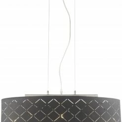 Pendelleuchte - grau - 3-flammig - 65 cm