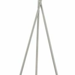 Stehleuchte - grau-silber metallic - 160 cm hoch